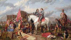 Charles Landseer Cromwell in Battle of Naseby